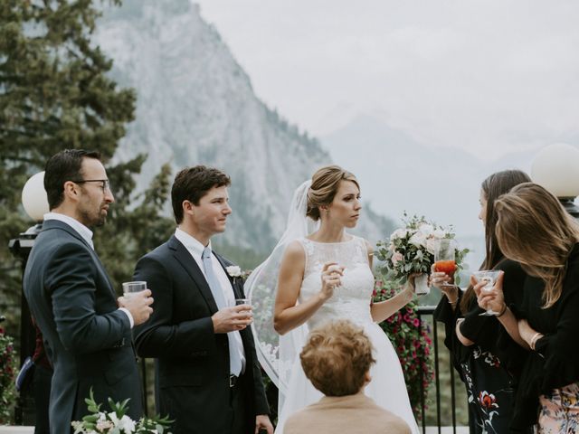 Zack and Cece&apos;s wedding in Banff, Alberta 42