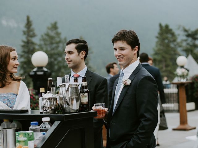 Zack and Cece&apos;s wedding in Banff, Alberta 45