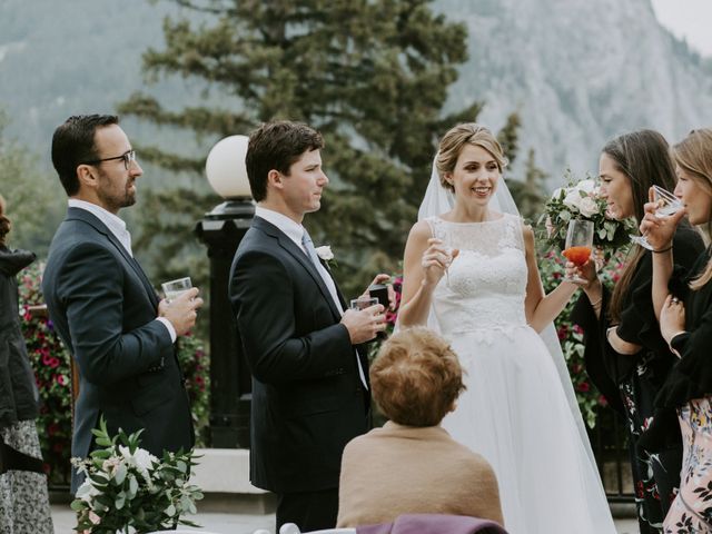 Zack and Cece&apos;s wedding in Banff, Alberta 49