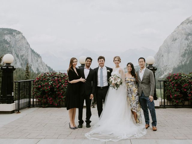 Zack and Cece&apos;s wedding in Banff, Alberta 51