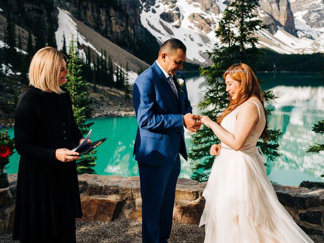 Krishna and Kim&apos;s wedding in Banff, Alberta 4
