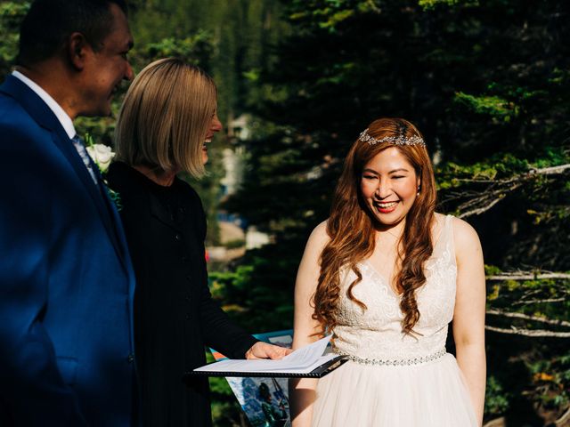 Krishna and Kim&apos;s wedding in Banff, Alberta 7