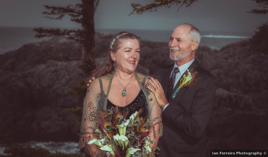 Wayne and Alicia's wedding in Ucluelet, British Columbia