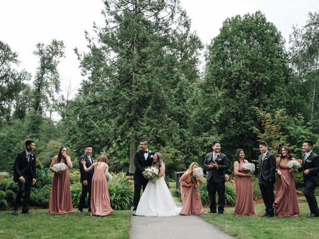 Kate and Michael&apos;s wedding in Surrey, British Columbia 140