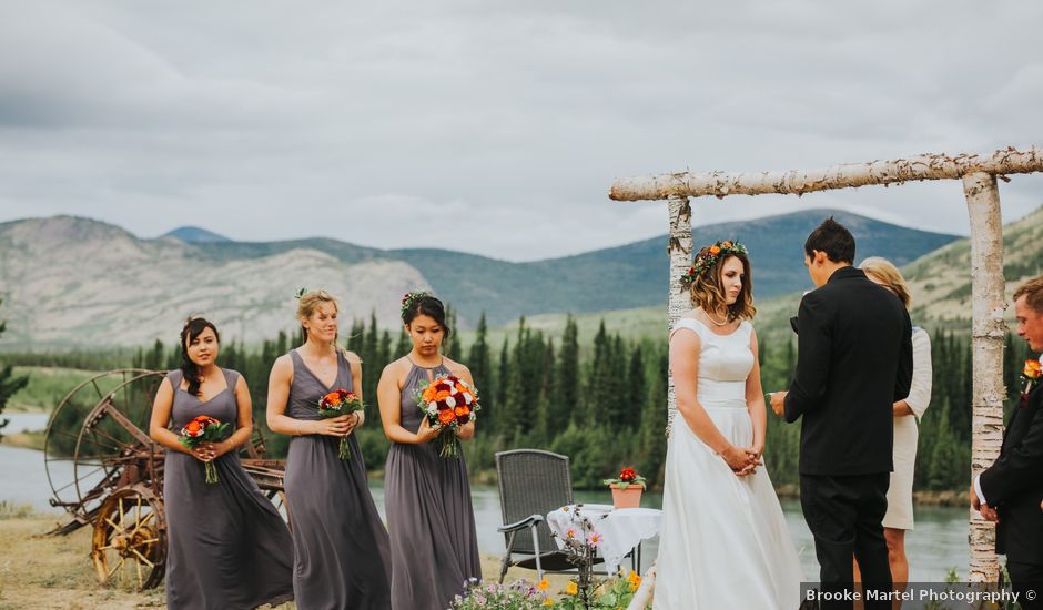 Jodie and Antony's wedding in Whitehorse, Yukon Territory
