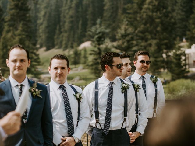 Brady and Rachel&apos;s wedding in Lake Louise, Alberta 13