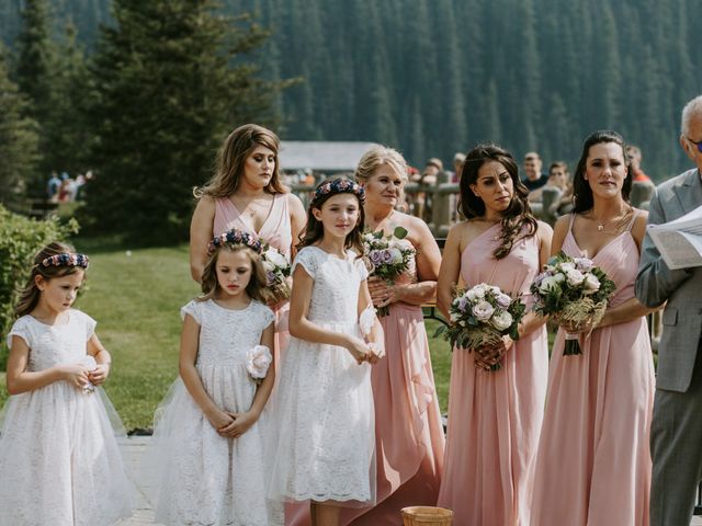 Brady and Rachel&apos;s wedding in Lake Louise, Alberta 17