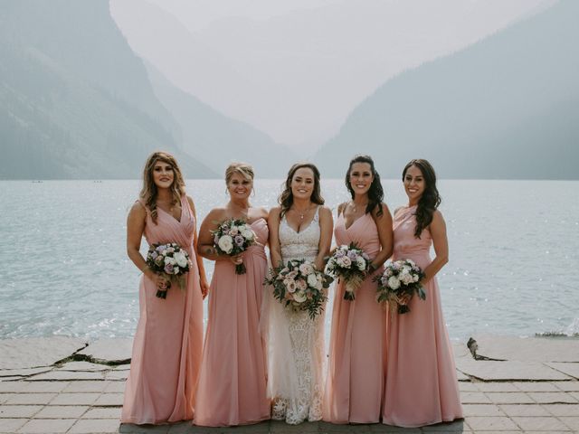 Brady and Rachel&apos;s wedding in Lake Louise, Alberta 2