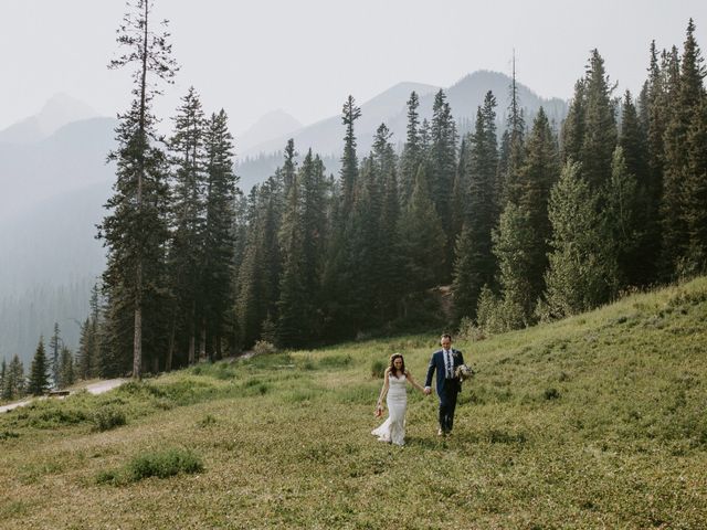 Brady and Rachel&apos;s wedding in Lake Louise, Alberta 24