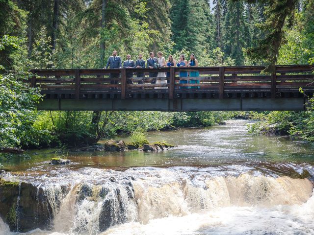 Josh and Carrie&apos;s wedding in Horsefly, British Columbia 18