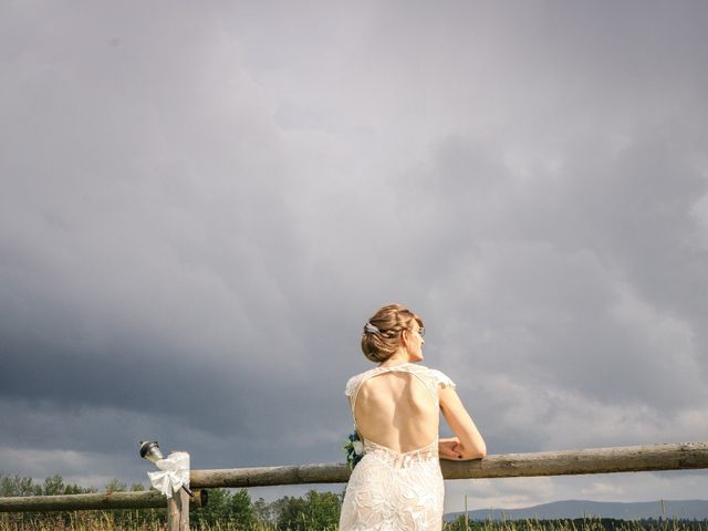 Josh and Carrie&apos;s wedding in Horsefly, British Columbia 24
