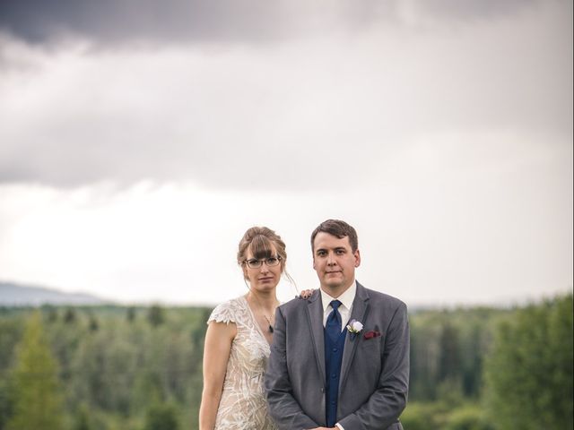 Josh and Carrie&apos;s wedding in Horsefly, British Columbia 27