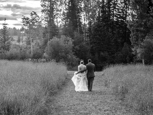 Josh and Carrie&apos;s wedding in Horsefly, British Columbia 30
