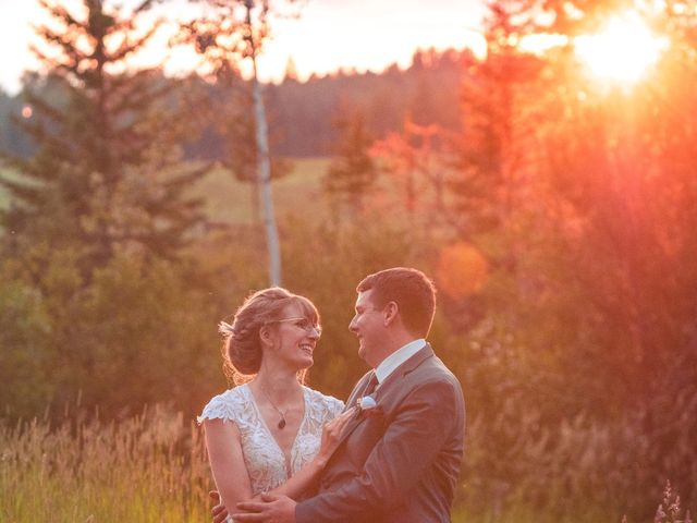 Josh and Carrie&apos;s wedding in Horsefly, British Columbia 33