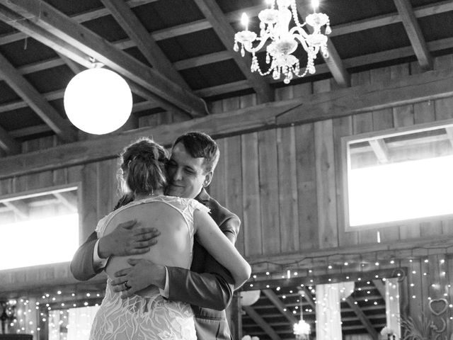 Josh and Carrie&apos;s wedding in Horsefly, British Columbia 41