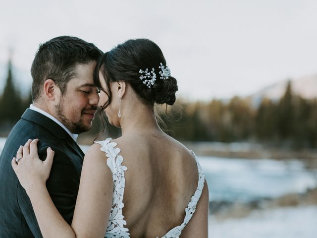 Anthony and Nicole&apos;s wedding in Canmore, Alberta 14