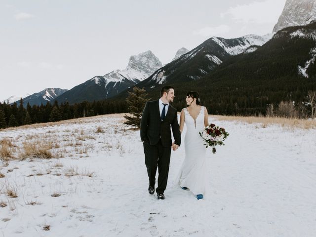 Anthony and Nicole&apos;s wedding in Canmore, Alberta 38