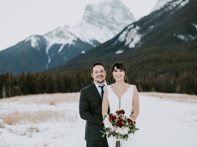 Anthony and Nicole&apos;s wedding in Canmore, Alberta 41