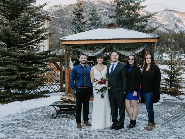 Anthony and Nicole&apos;s wedding in Canmore, Alberta 43