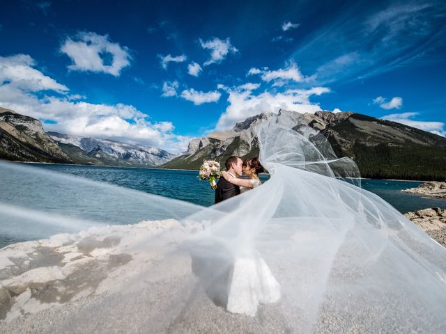 Matt and Kristin&apos;s wedding in Banff, Alberta 1