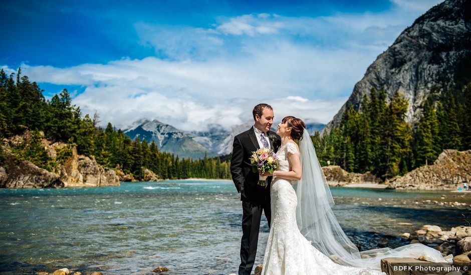 Matt and Kristin's wedding in Banff, Alberta
