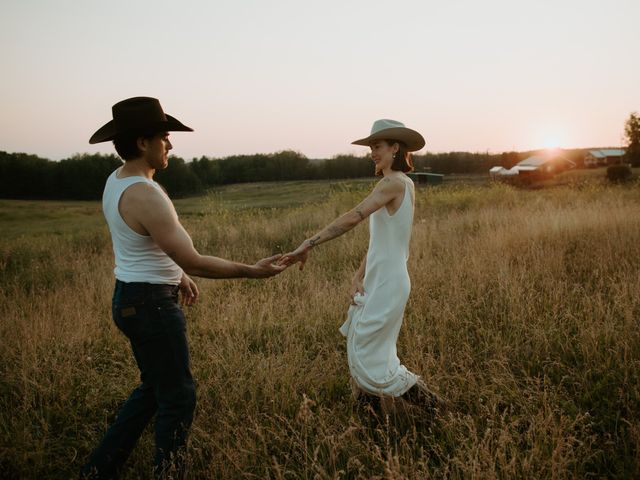 James by Jaycee and Tommi&apos;s wedding in High River, Alberta 42