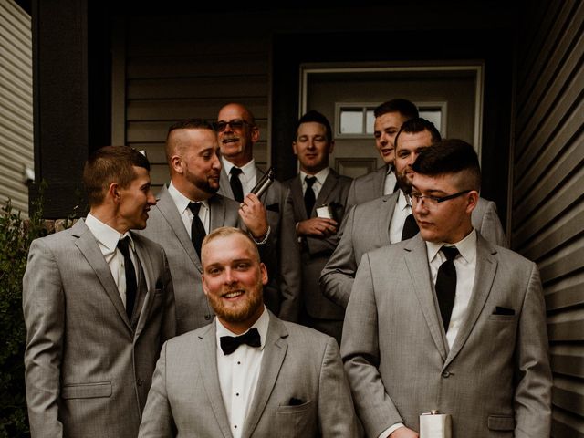 Tracen and Taylor&apos;s wedding in Spruce Grove, Alberta 37