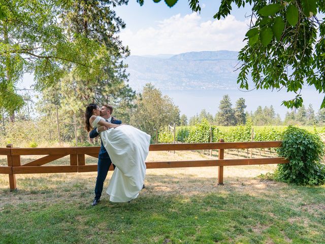 Anna and Devin&apos;s wedding in Vernon, British Columbia 29