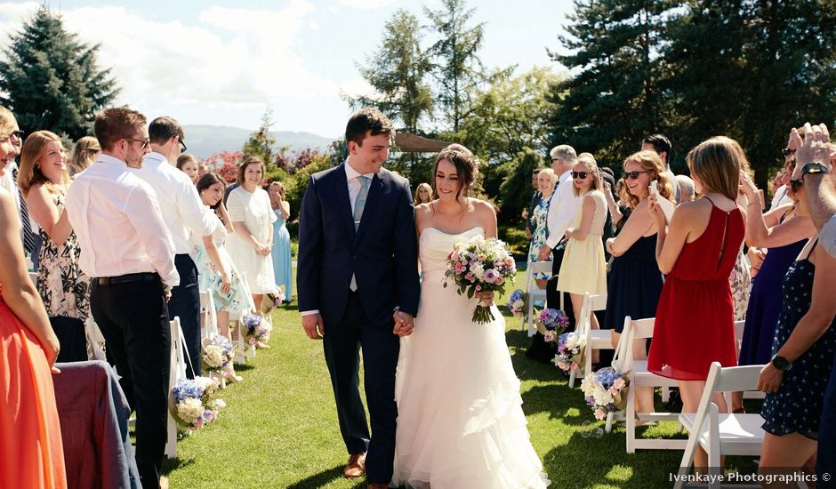 Emilie and Max's wedding in Kelowna, British Columbia