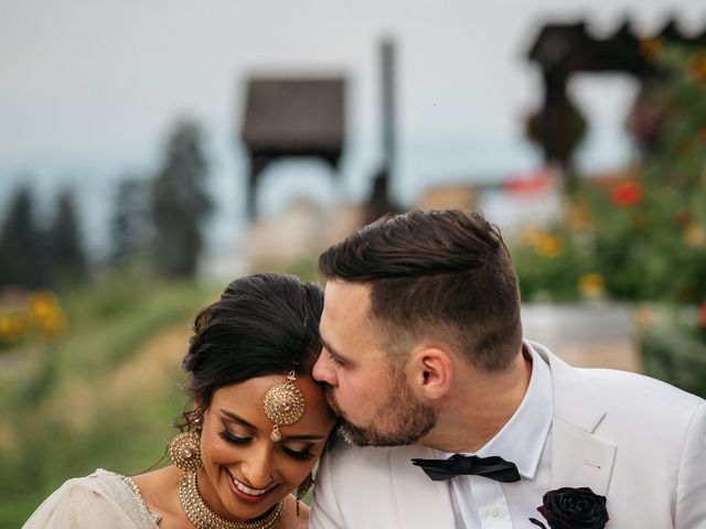 Thomas and Nandhini&apos;s wedding in Kelowna, British Columbia 5