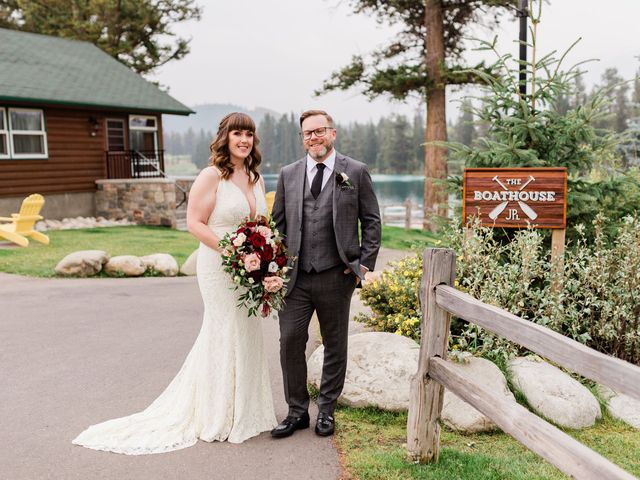 Sean and Christine&apos;s wedding in Jasper, Alberta 19