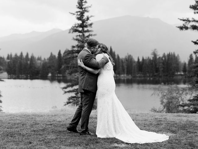 Sean and Christine&apos;s wedding in Jasper, Alberta 44