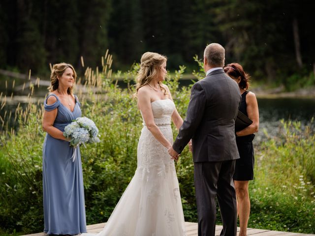 Mark and Tammy&apos;s wedding in Fernie, British Columbia 19
