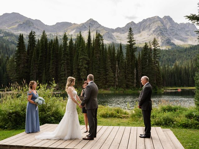 Mark and Tammy&apos;s wedding in Fernie, British Columbia 1