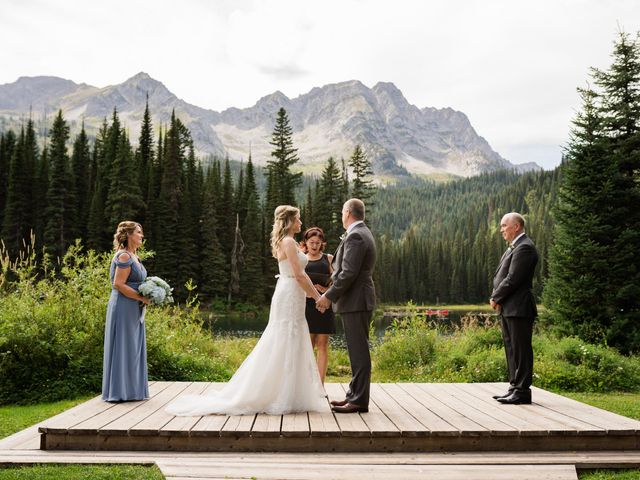 Mark and Tammy&apos;s wedding in Fernie, British Columbia 26