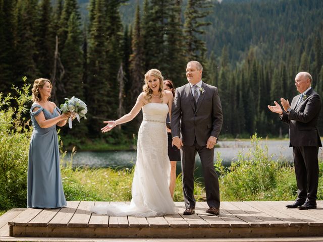 Mark and Tammy&apos;s wedding in Fernie, British Columbia 30