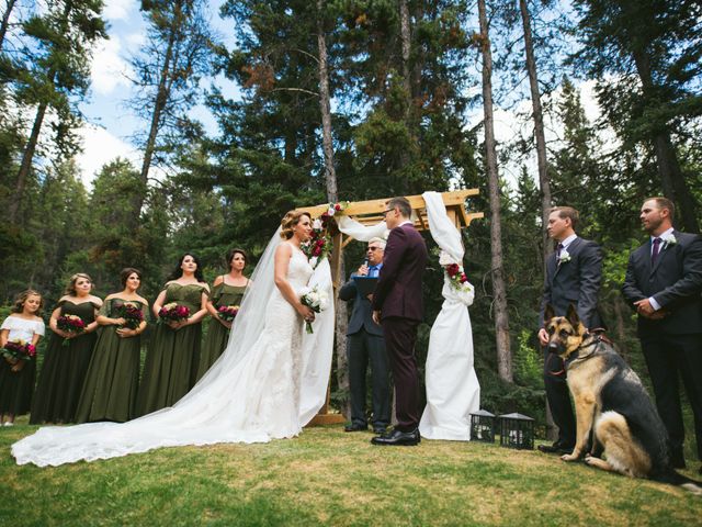 DR  and Jodi&apos;s wedding in Banff, Alberta 12