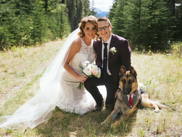 DR  and Jodi&apos;s wedding in Banff, Alberta 1