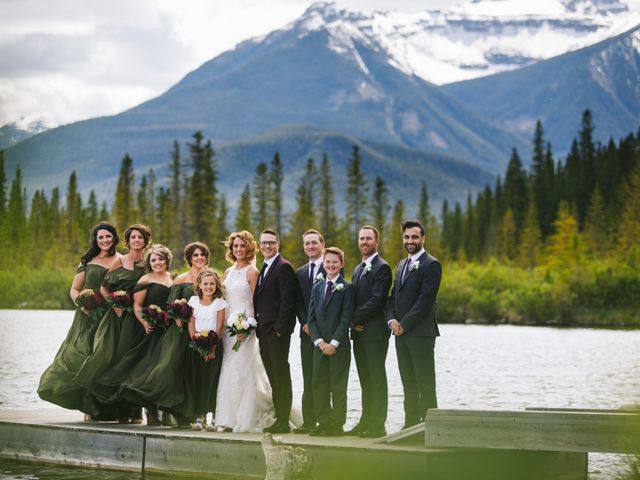 DR  and Jodi&apos;s wedding in Banff, Alberta 18