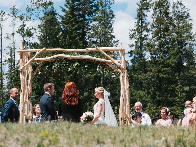 Rob and Bronwen&apos;s wedding in Banff, Alberta 40