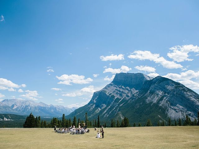 Rob and Bronwen&apos;s wedding in Banff, Alberta 41