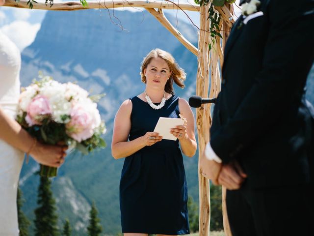 Rob and Bronwen&apos;s wedding in Banff, Alberta 47