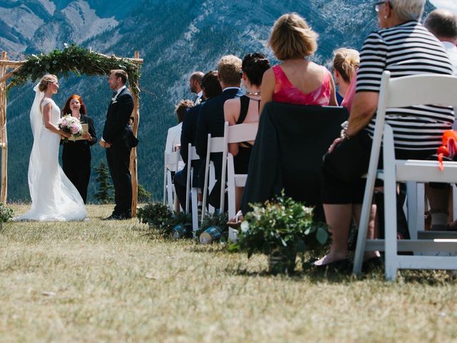 Rob and Bronwen&apos;s wedding in Banff, Alberta 49