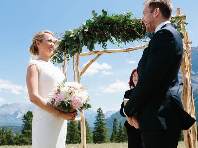 Rob and Bronwen&apos;s wedding in Banff, Alberta 50