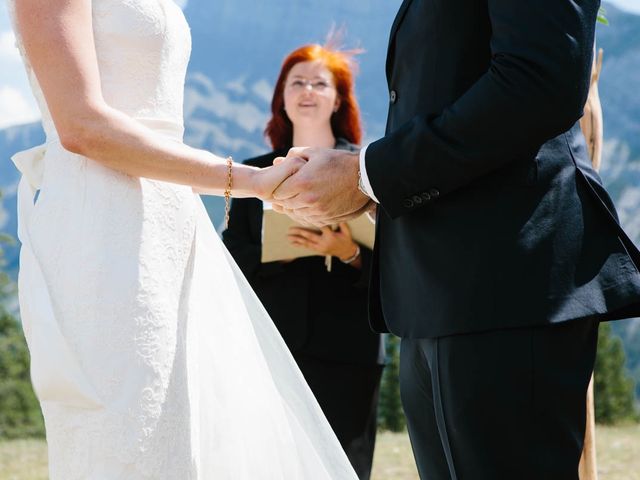 Rob and Bronwen&apos;s wedding in Banff, Alberta 55