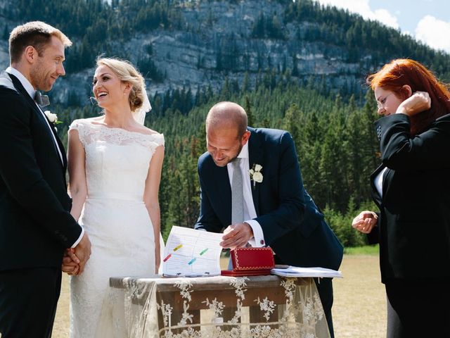 Rob and Bronwen&apos;s wedding in Banff, Alberta 60