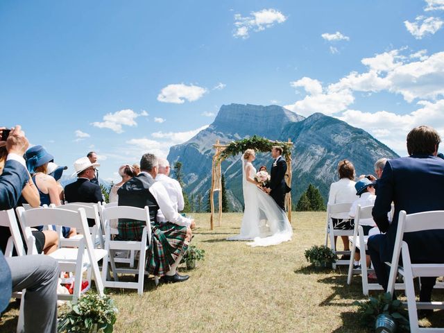 Rob and Bronwen&apos;s wedding in Banff, Alberta 64