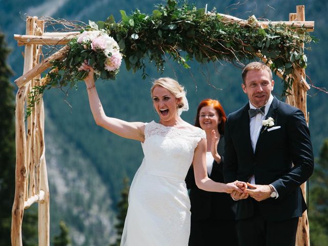 Rob and Bronwen&apos;s wedding in Banff, Alberta 65