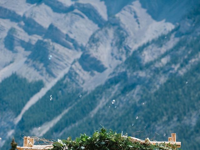 Rob and Bronwen&apos;s wedding in Banff, Alberta 66