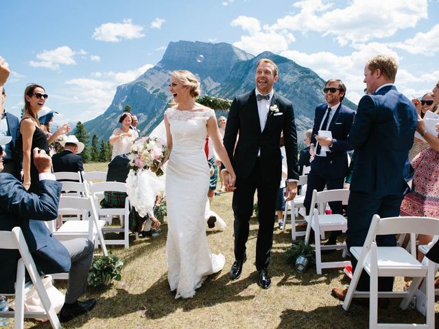 Rob and Bronwen&apos;s wedding in Banff, Alberta 68